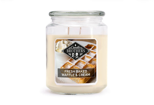 Fresh Baked Waffle & Cream